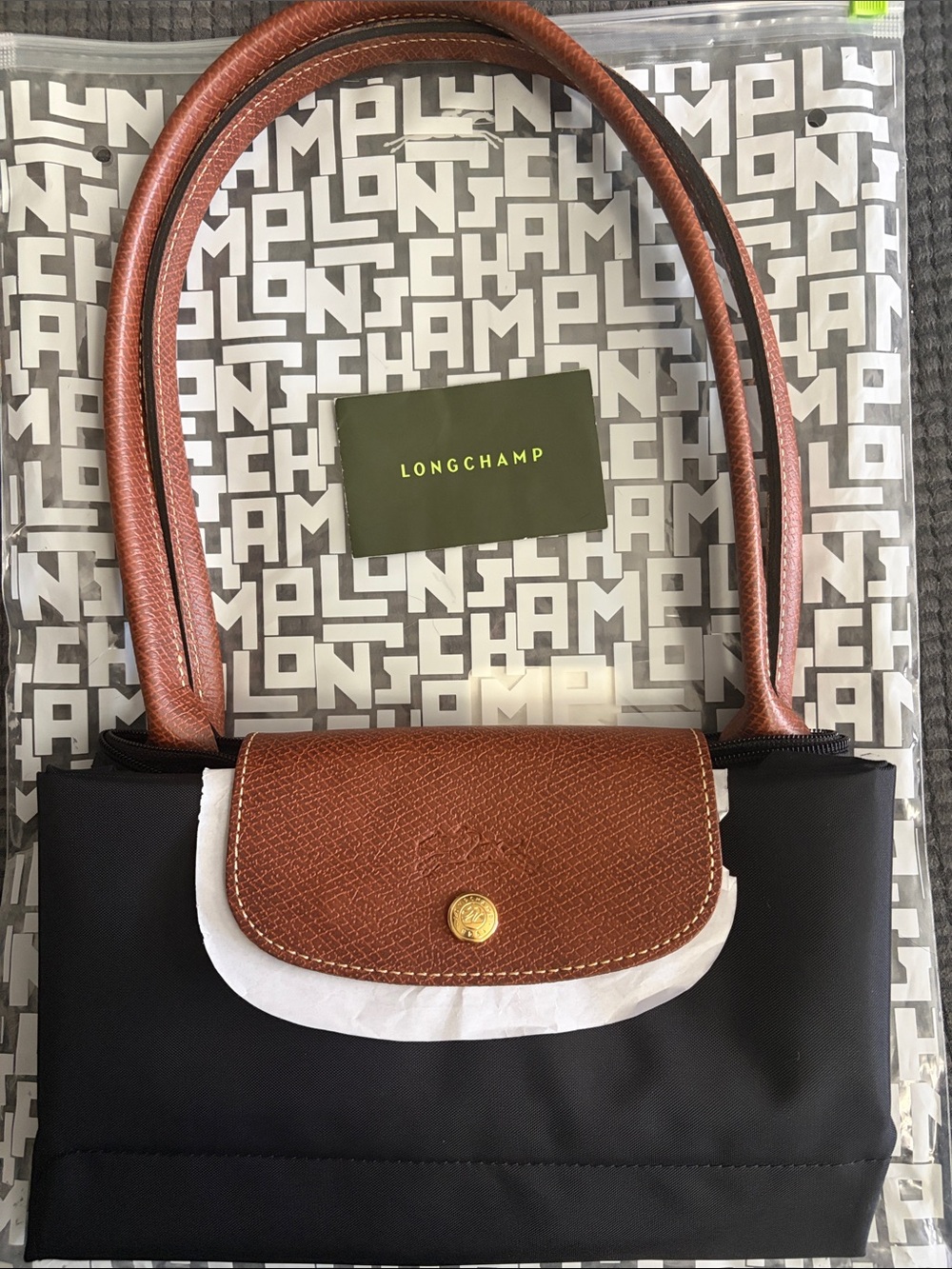 Longchamp Large Le Pliage Tote - Picture 8 of 11